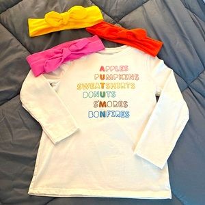 Girls Autumn Tee